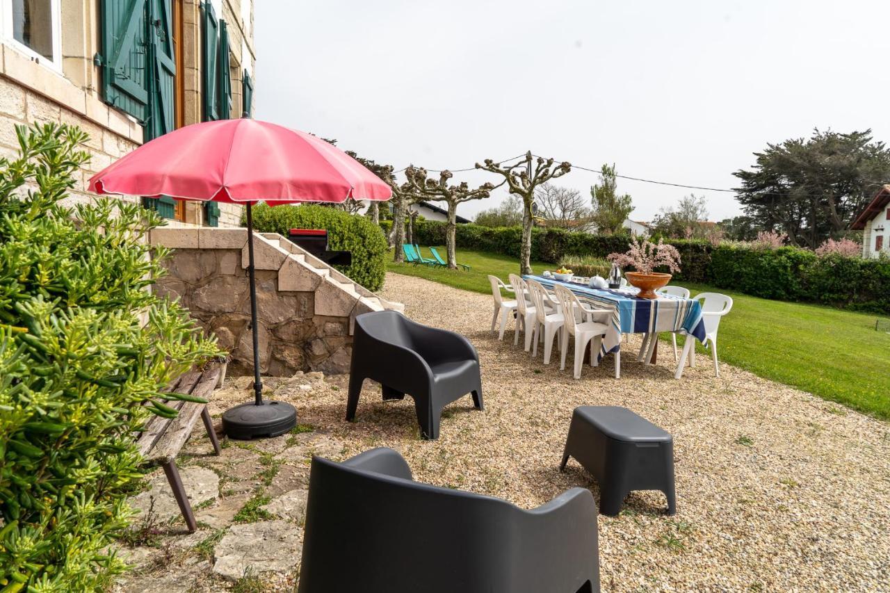 Maison De Maitre Piscine Vue Ocean - Bidart Eksteriør billede